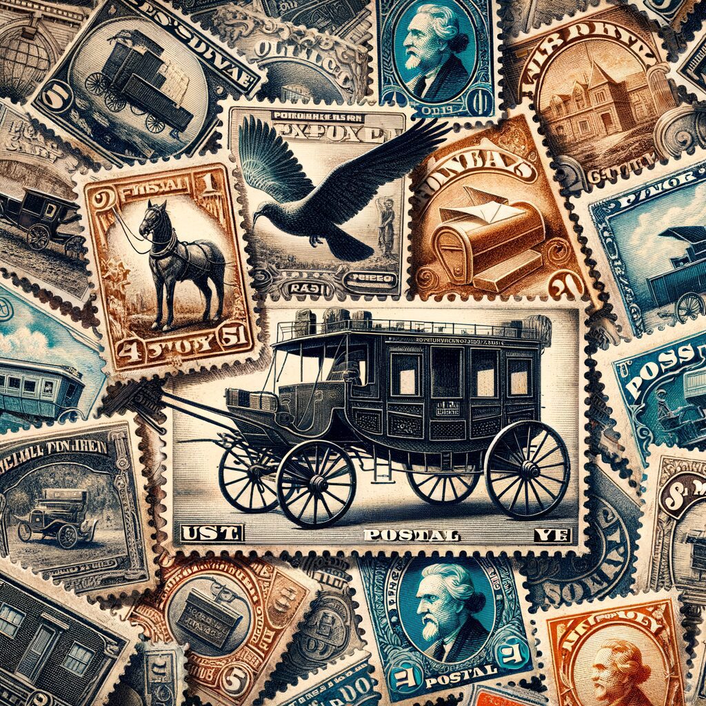 stamps postal history